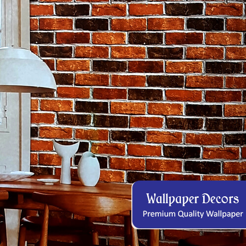 Mixed Brick Wallpaper for Walls
